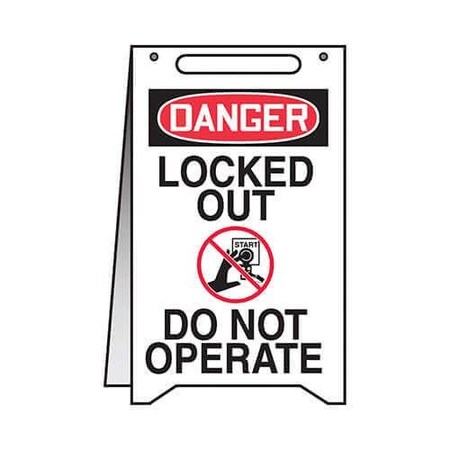 Accuform Floor Sign, PFR125 PFR125